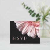 Carte postale RSVP rose Gerbera Daisy (Debout devant)