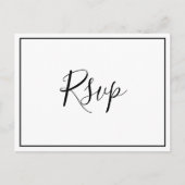 Carte postale RSVP Script Whimsical (Devant)