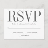 Carte postale RSVP simple (Devant)