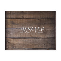 Carte postale RSVP simple et moderne pour mariage 