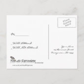 Carte postale RSVP Tropical Palm Tree (Dos)