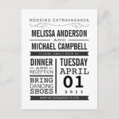 Carte postale RSVP vintage (Devant)