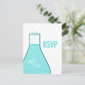 Carte postale RSVP Whimsaker, Aqua (Debout devant)