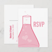 Carte postale RSVP Whimsaker, rose (Devant / Derrière)