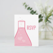 Carte postale RSVP Whimsaker, rose (Debout devant)