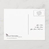 Carte postale RSVP Whimsical Fall Tree Wedding (Dos)
