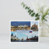 Carte Postale RU Russie - Moscou - (Debout devant)