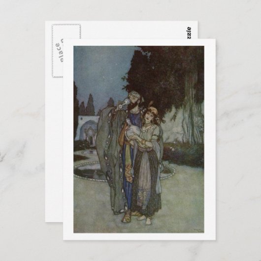 Carte Postale Rubaiyat de Dulac (Devant / Derrière)