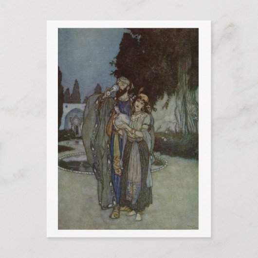 Carte Postale Rubaiyat de Dulac (Devant)