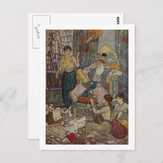 Carte Postale Rubaiyat de Dulac (Devant / Derrière)