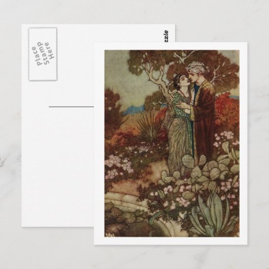 Carte Postale Rubaiyat de Dulac (Devant / Derrière)