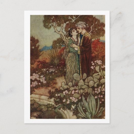 Carte Postale Rubaiyat de Dulac (Devant)