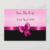 Carte postale 'Ruban à sauvegarder la date' (Devant)