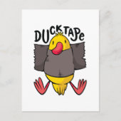 Carte Postale Ruban Canard Drôle (Devant)