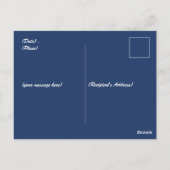 Carte Postale Ruban de médaille du meilleur papa pour la fête de (Dos)