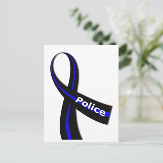 Carte Postale Ruban de police (Debout devant)