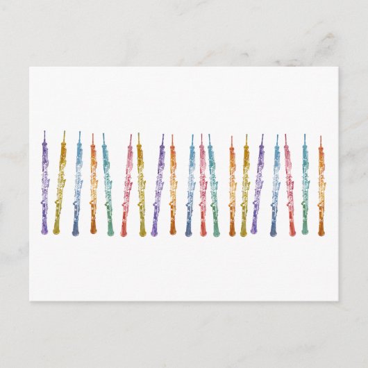 Carte Postale Ruban d'Oboes (Devant)