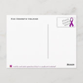 Carte Postale Ruban (Humanisé) (Dos)