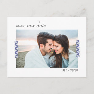 Carte Postale Ruban pour album Photo de sauvegarde de la date Ca