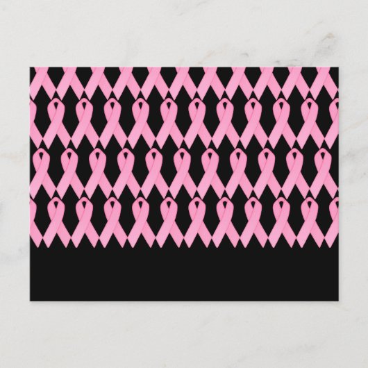 Carte Postale Ruban rose (Devant)