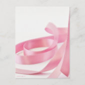 Carte Postale Ruban rose (Devant)