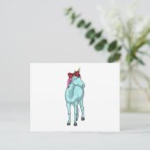 Carte Postale Ruban Unicorn (Debout devant)