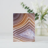 Carte Postale Rubans au chocolat Agate (Debout devant)