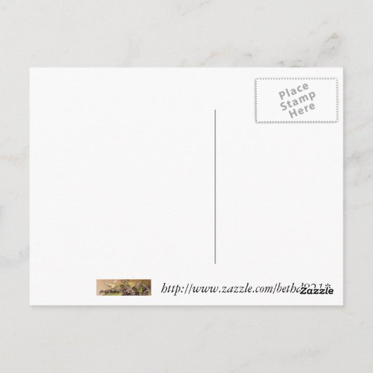 Carte Postale Rubans commémoratifs (Dos)