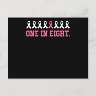 Carte Postale Rubans contre le cancer un sur huit