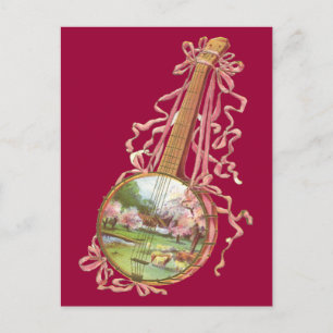 Carte postale Rubans de Banjo
