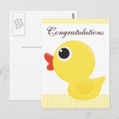 Carte Postale Rubber Duckie (Devant / Derrière)