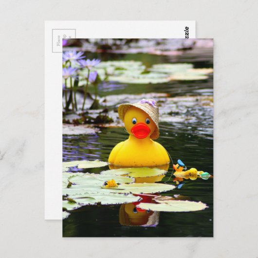 Carte Postale Rubber Ducky (Devant / Derrière)
