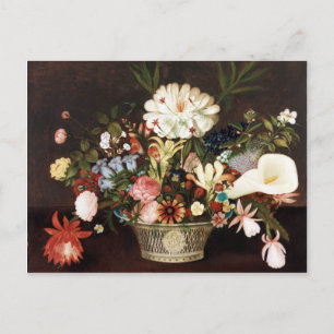 Carte Postale Rubens Peale de la nature dans le jardin