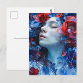 Carte Postale Ruby et Periwinkle Imaginaire femme (Devant / Derrière)