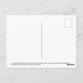 Carte Postale Ruby Red Supergigantesque étoile poussière (Dos)