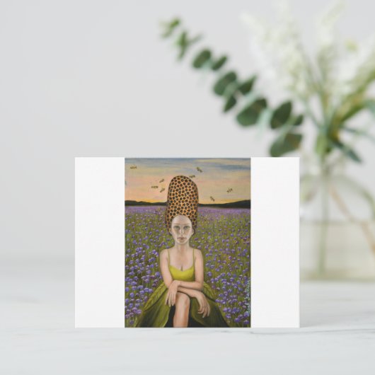 Carte Postale ruche (Debout devant)