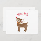Carte Postale Rudolph (Devant / Derrière)