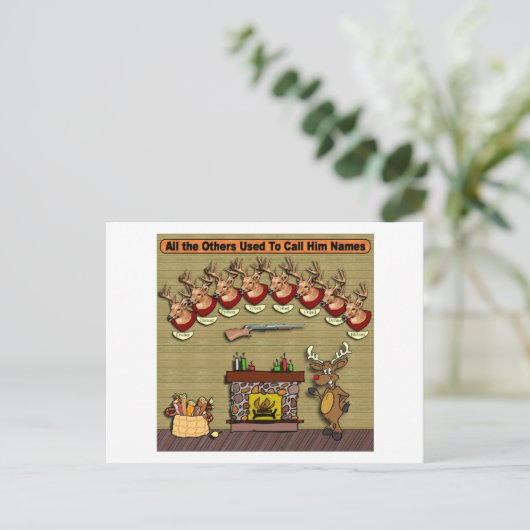 Carte Postale Rudolph (Debout devant)