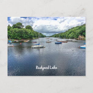 Carte Postale Rudyard Lake Staffordshire Vue Pittoresque du Roya