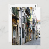 Carte Postale rue (Devant / Derrière)