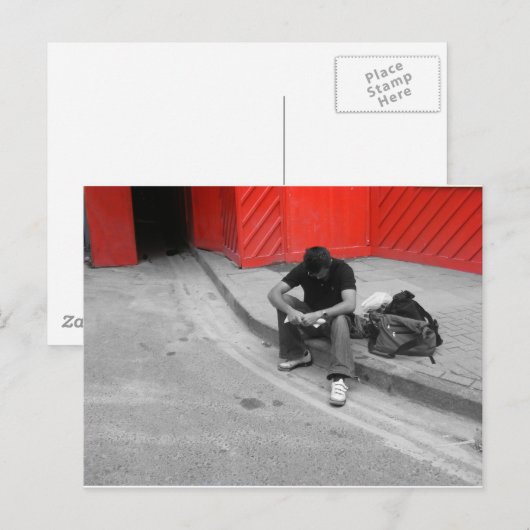 Carte Postale Rue (Devant / Derrière)