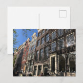 Carte Postale Rue à Amsterdam, Pays-Bas (Devant / Derrière)