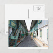 Carte Postale Rue à Bangkok (Devant / Derrière)