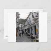 Carte Postale Rue à Mijas, Espagne (Devant / Derrière)