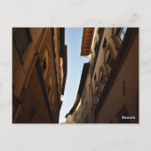 Carte Postale Rue baignée de soleil (Dos)