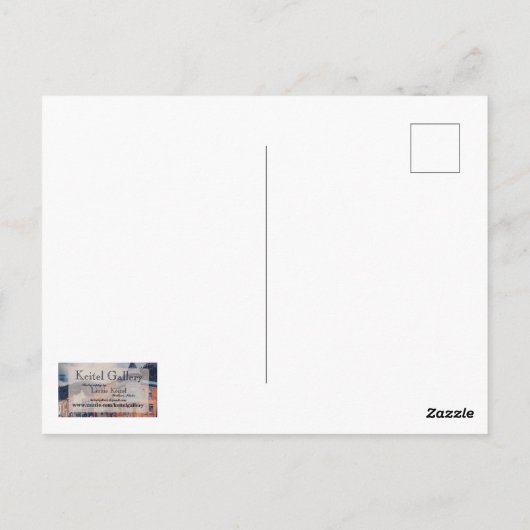 Carte Postale Rue Bank à Wallace Idaho (Dos)