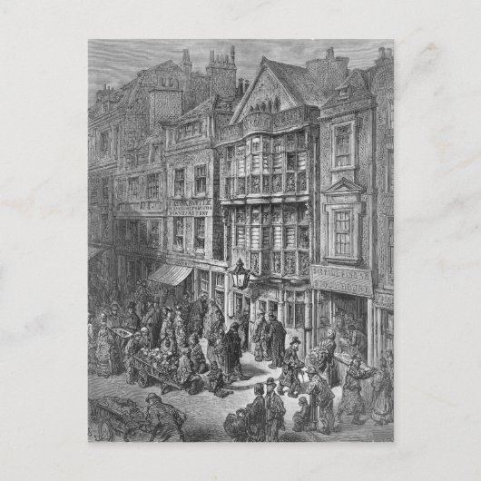 Carte Postale Rue Bishopsgate (Devant)