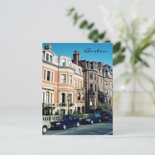 Carte Postale rue boston (Debout devant)
