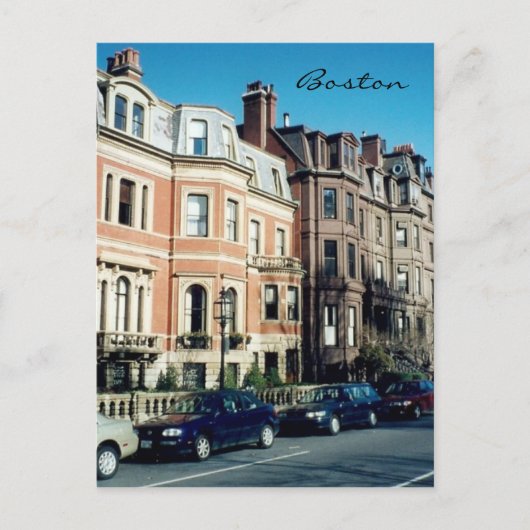 Carte Postale rue boston (Devant)