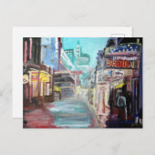 Carte Postale Rue Bourbon (Devant / Derrière)